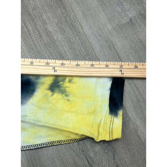 NWT Umgee Womens Tie Dye Tunic Top Cheetah Trim Long Sleeve Boho Hippie Size M - Picture 5 of 6